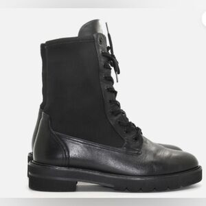 Stuart Weitzman ande lift leather bootie